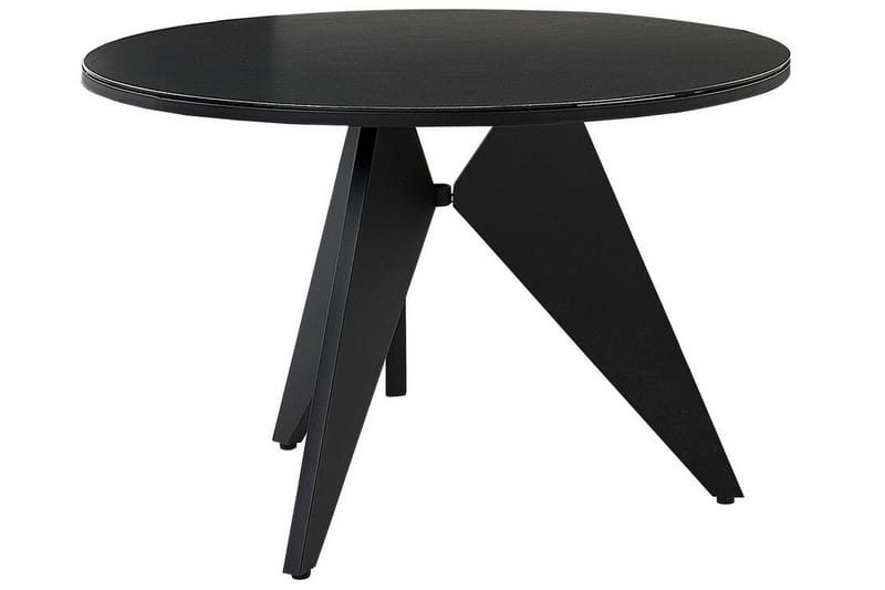 Fuhlner Spisebord 110 cm, Svart