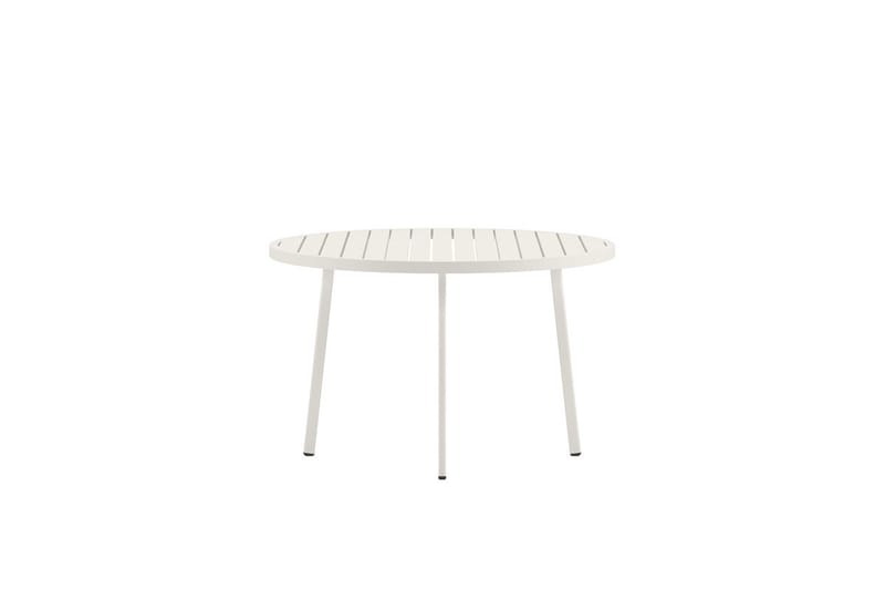 Giardini rundt spisebord 120 cm utendørs - Beige - Hagemøbler - Hagebord - Spisebord ute
