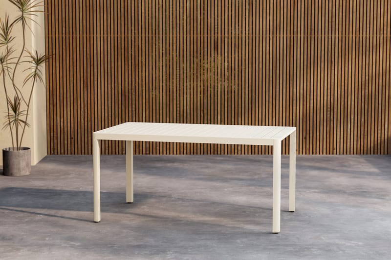 Giardini Spisebord Utendørs 85x150 cm - Beige - Hagemøbler - Hagebord - Spisebord ute