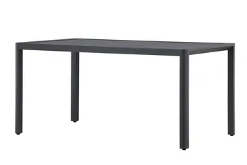 Giardini Spisebord Utendørs 85x150 cm - Svart - Hagemøbler - Hagebord - Spisebord ute