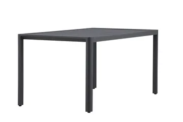 Giardini Spisebord Utendørs 85x150 cm - Svart - Hagemøbler - Hagebord - Spisebord ute