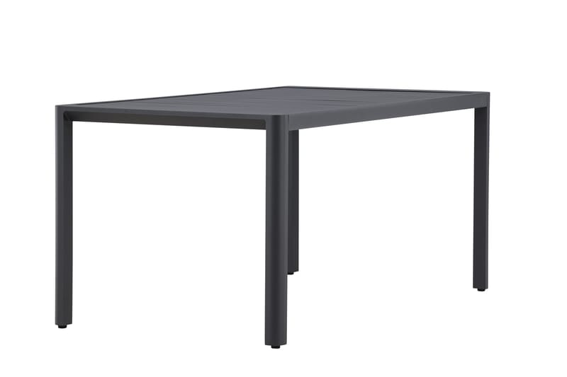Giardini Spisebord Utendørs 85x150 cm - Svart - Hagemøbler - Hagebord - Spisebord ute