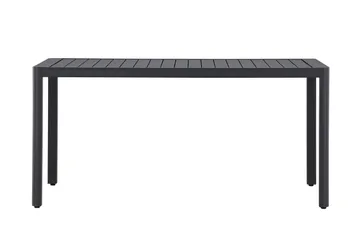 Giardini Spisebord Utendørs 85x150 cm - Svart - Hagemøbler - Hagebord - Spisebord ute