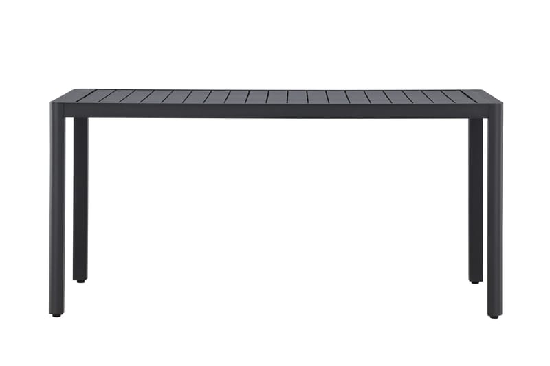 Giardini Spisebord Utendørs 85x150 cm - Svart - Hagemøbler - Hagebord - Spisebord ute