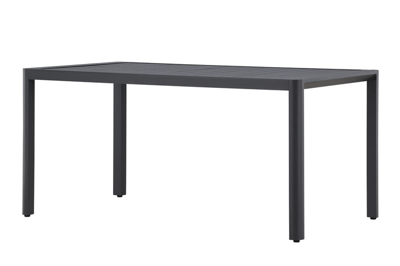 Giardini Spisebord Utendørs 85x150 cm - Svart - Hagemøbler - Hagebord - Spisebord ute