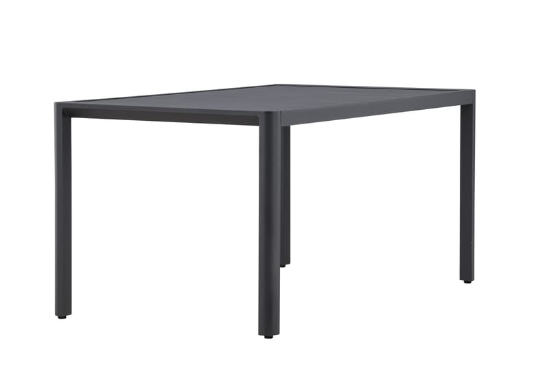 Giardini Spisebord Utendørs 85x150 cm - Svart - Hagemøbler - Hagebord - Spisebord ute