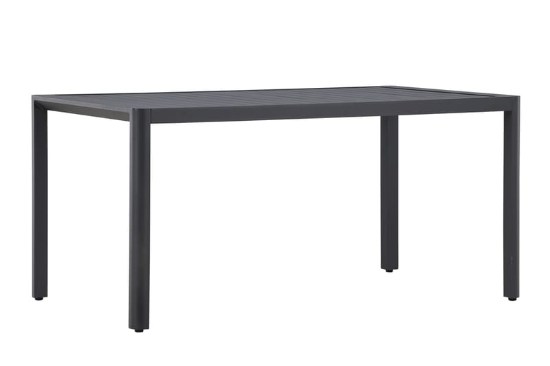 Giardini Spisebord Utendørs 85x150 cm - Svart - Hagemøbler - Hagebord - Spisebord ute