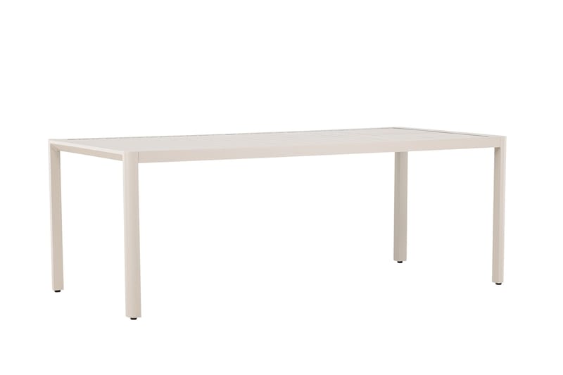Giardini Spisebord Utendørs 90x200 cm - Beige - Hagemøbler - Hagebord - Spisebord ute