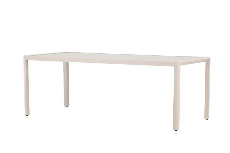 Giardini Spisebord Utendørs 90x200 cm - Beige - Hagemøbler - Hagebord - Spisebord ute