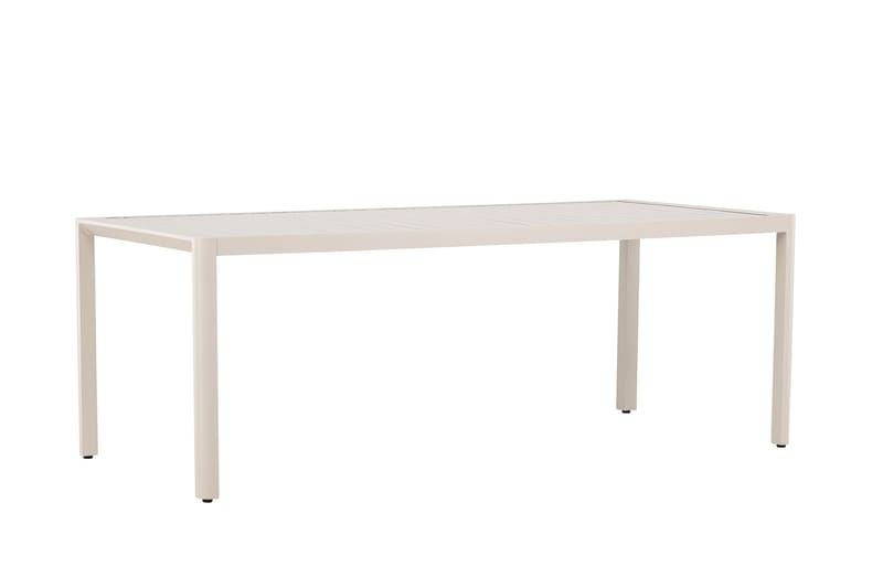 Giardini Spisebord Utendørs 90x200 cm - Beige - Hagemøbler - Hagebord - Spisebord ute