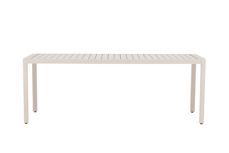 Giardini Spisebord Utendørs 90x200 cm - Beige - Hagemøbler - Hagebord - Spisebord ute