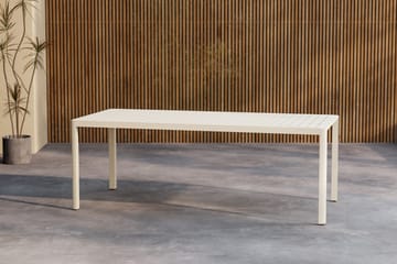 Giardini Spisebord Utendørs 90x200 cm - Beige - Hagemøbler - Hagebord - Spisebord ute