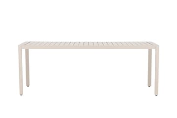 Giardini Spisebord Utendørs 90x200 cm - Beige - Hagemøbler - Hagebord - Spisebord ute