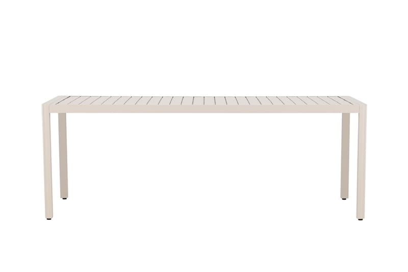 Giardini Spisebord Utendørs 90x200 cm - Beige - Hagemøbler - Hagebord - Spisebord ute