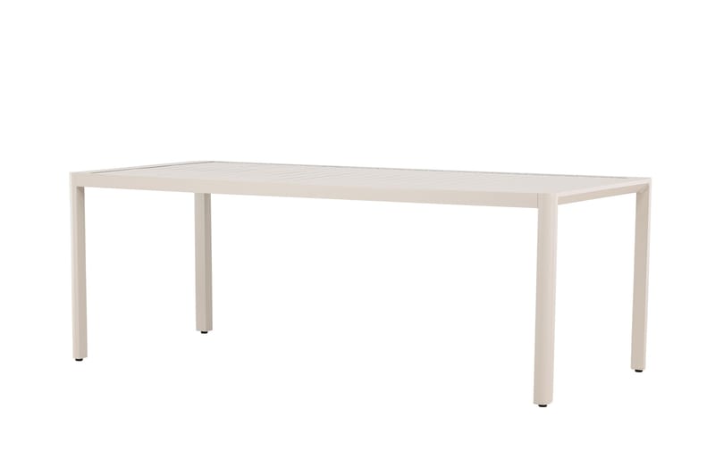 Giardini Spisebord Utendørs 90x200 cm - Beige - Hagemøbler - Hagebord - Spisebord ute