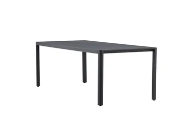 Giardini Spisebord Utendørs 90x200 cm - Svart - Hagemøbler - Hagebord - Spisebord ute