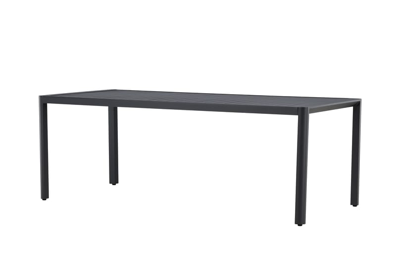 Giardini Spisebord Utendørs 90x200 cm - Svart - Hagemøbler - Hagebord - Spisebord ute