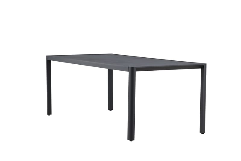 Giardini Spisebord Utendørs 90x200 cm - Svart - Hagemøbler - Hagebord - Spisebord ute