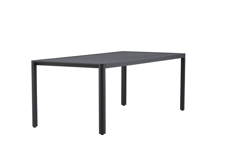 Giardini Spisebord Utendørs 90x200 cm - Svart - Hagemøbler - Hagebord - Spisebord ute