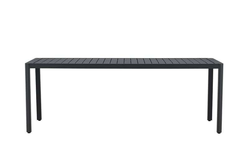 Giardini Spisebord Utendørs 90x200 cm - Svart - Hagemøbler - Hagebord - Spisebord ute