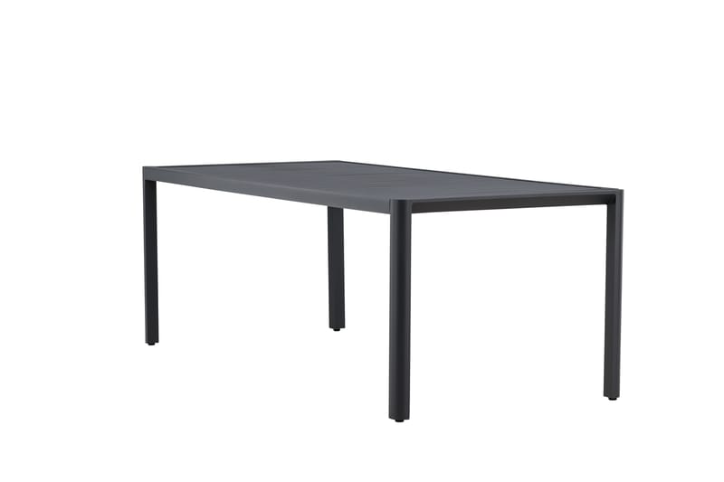 Giardini Spisebord Utendørs 90x200 cm - Svart - Hagemøbler - Hagebord - Spisebord ute