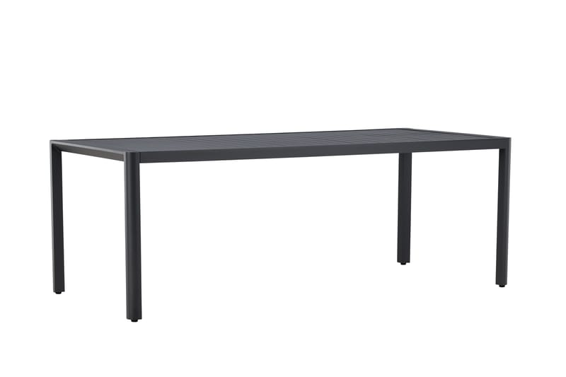Giardini Spisebord Utendørs 90x200 cm - Svart - Hagemøbler - Hagebord - Spisebord ute