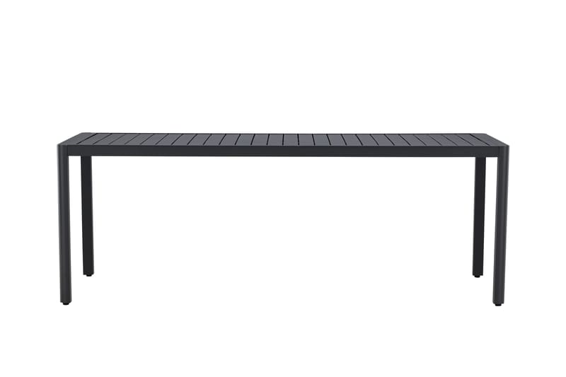 Giardini Spisebord Utendørs 90x200 cm, Svart