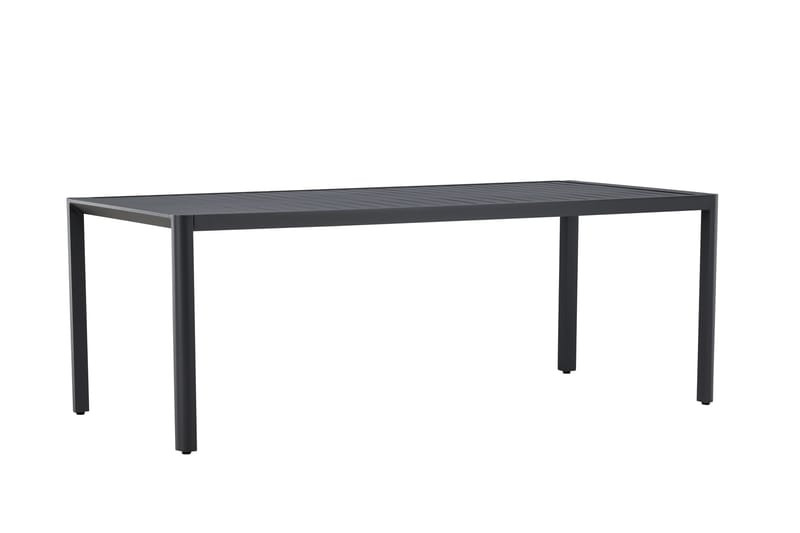 Giardini Spisebord Utendørs 90x200 cm - Svart - Hagemøbler - Hagebord - Spisebord ute