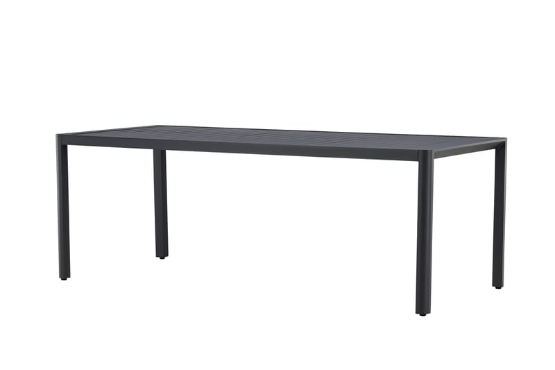 Giardini Spisebord Utendørs 90x200 cm - Svart - Hagemøbler - Hagebord - Spisebord ute