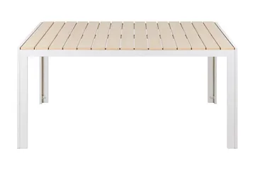 Grosseto Spisebord 150x90 cm - Beige/Hvit - Hagemøbler - Hagebord - Spisebord ute