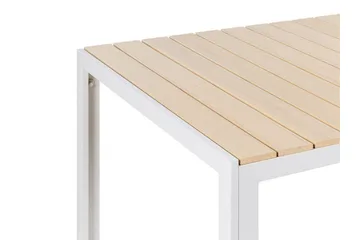 Grosseto Spisebord 150x90 cm - Beige/Hvit - Hagemøbler - Hagebord - Spisebord ute