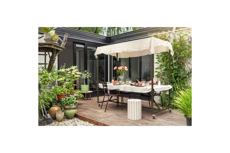 Hagebord Blå - Hagemøbler - Hagebord - Spisebord ute