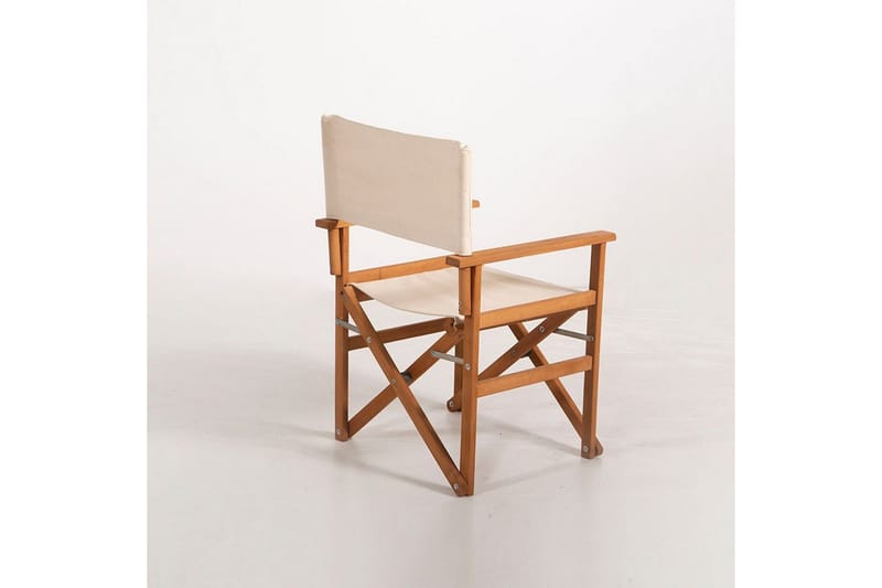 Hagebord- og stolsett (3 deler) Rathore Krem - Cremehvit - Hagemøbler - Balkong - Balkongmøbler - Balkonggrupper