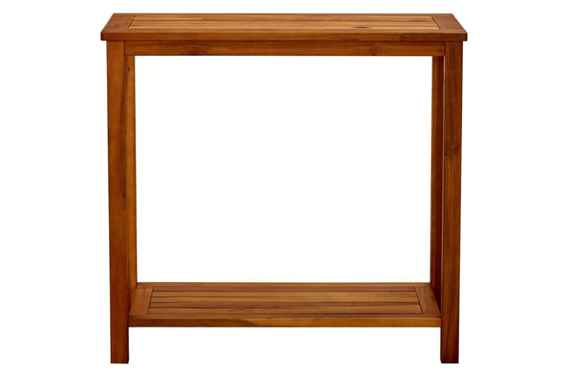 Hagekonsollbord 80x35x75 cm heltre akasie - Brun - Hagemøbler - Hagebord - Avlastningsbord & brettbord