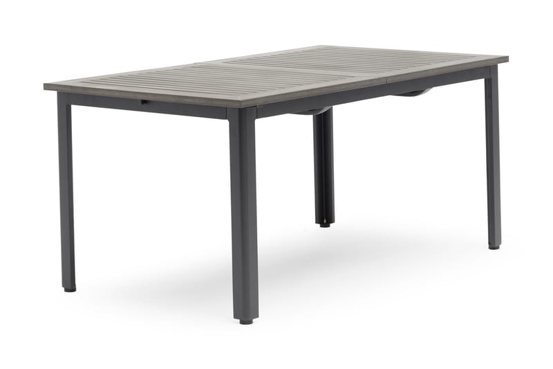 Hillerstorp Ammi Forlengningsbart Spisebord 150 cm - Aintwood/Grå/Svart - Spisebord ute