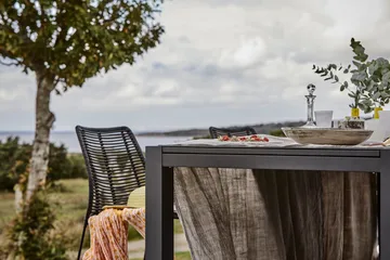 Hillerstorp Borgdala utebord 220/340 x 107 x H75,5 cm - Grå - Hagemøbler - Hagebord - Spisebord ute