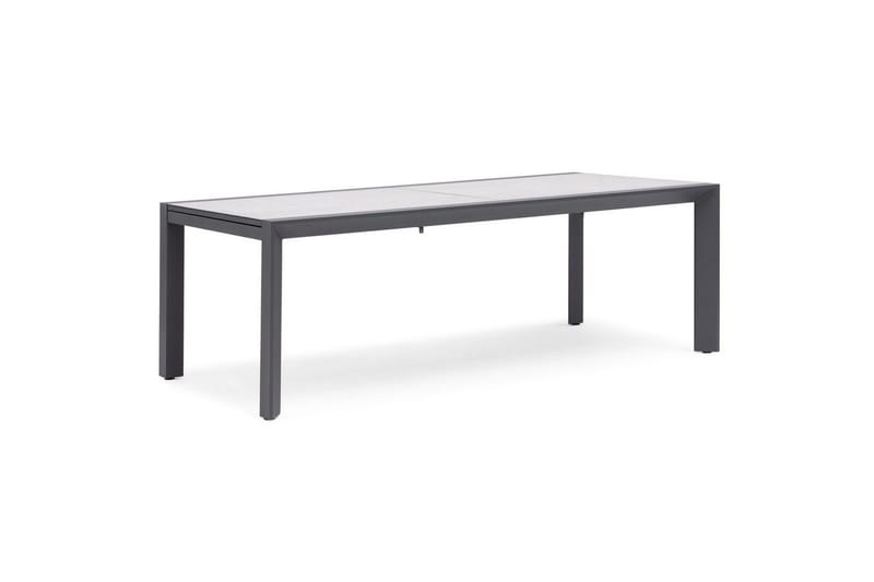 Hillerstorp Borgdala utebord 220/340 x 107 x H75,5 cm - Grå - Hagemøbler - Hagebord - Spisebord ute