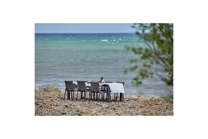 Hillerstorp Borgdala utebord 220/340 x 107 x H75,5 cm - Grå - Hagemøbler - Hagebord - Spisebord ute