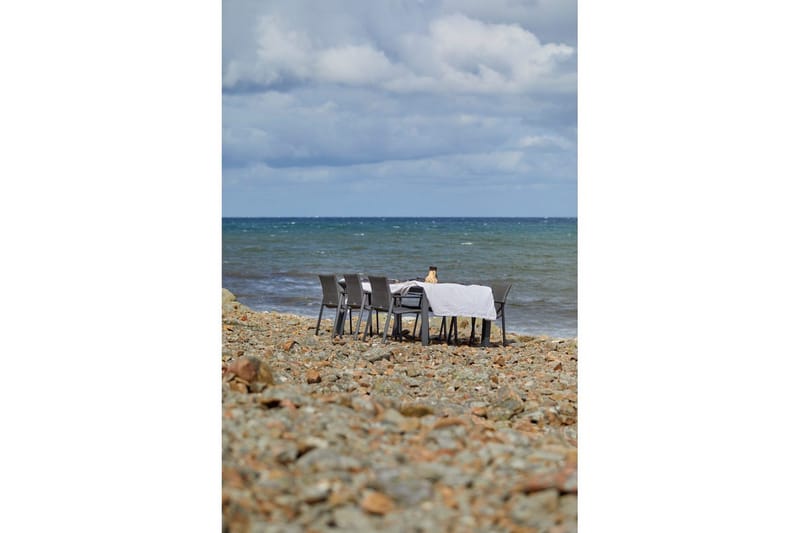 Hillerstorp Borgdala utebord 220/340 x 107 x H75,5 cm - Grå - Hagemøbler - Hagebord - Spisebord ute