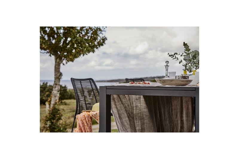 Hillerstorp Borgdala utebord 220/340 x 107 x H75,5 cm - Grå - Hagemøbler - Hagebord - Spisebord ute