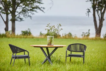 Hillerstorp Ekeryd utebord Ø110 cm - Hagemøbler - Hagebord - Spisebord ute