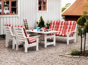 Hillerstorp Herrgård bord 90 x 165 cm - Hvit - Hagemøbler - Hagebord - Spisebord ute