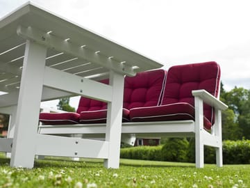 Hillerstorp Herrgård bord 90 x 165 cm - Hvit - Hagemøbler - Hagebord - Spisebord ute