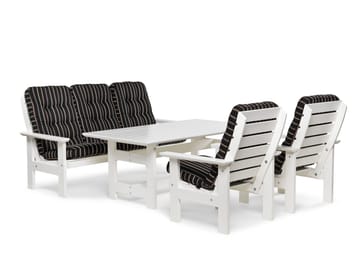 Hillerstorp Herrgård bord 90 x 165 cm - Hvit - Hagemøbler - Hagebord - Spisebord ute