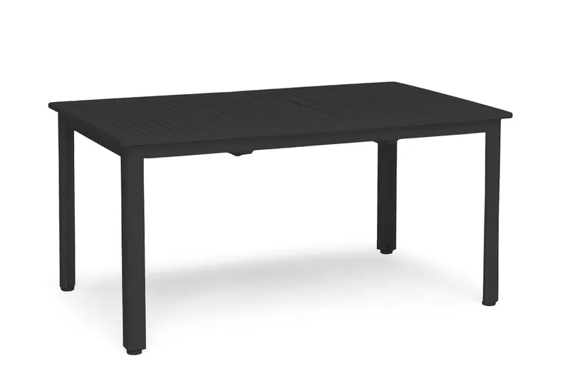Hillerstorp Nydala utebord 96 x 150/200 cm svart - Svart - Hagemøbler - Hagebord - Spisebord ute