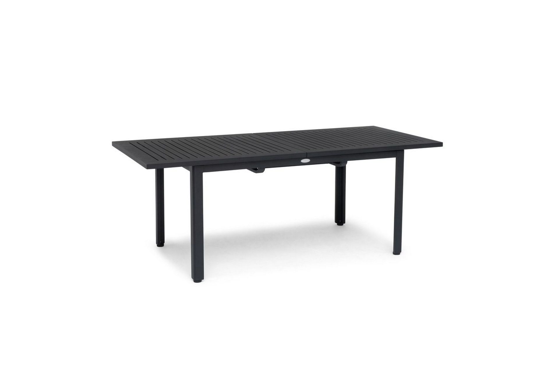 Hillerstorp Nydala utebord 96 x 200/280 cm svart - Svart