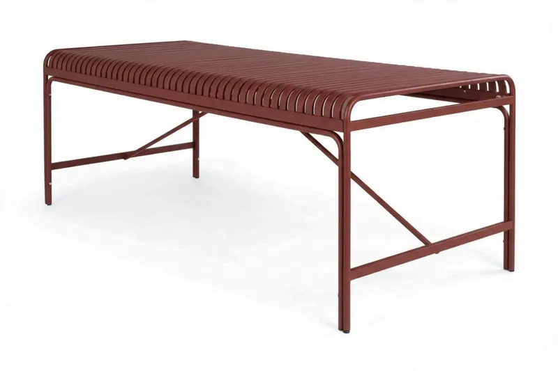 Jarva spisebord utendørs 200 cm - Rød - Hagemøbler - Hagebord - Spisebord ute