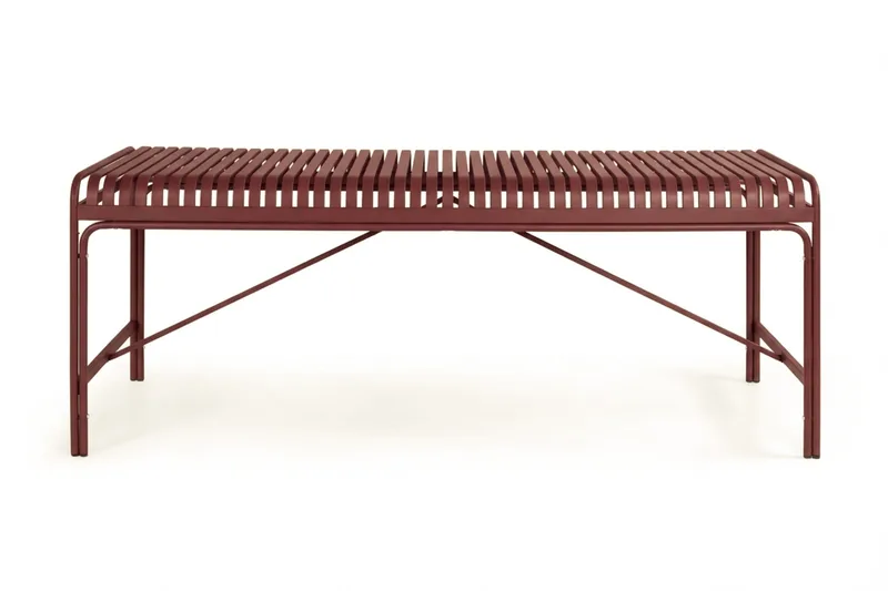 Jarva spisebord utendørs 200 cm, Rød