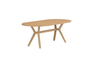Kenya ovalt spisebord 200 cm utendørs - Natur - Hagemøbler - Hagebord - Spisebord ute