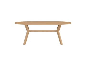 Kenya ovalt spisebord 200 cm utendørs - Natur - Hagemøbler - Hagebord - Spisebord ute